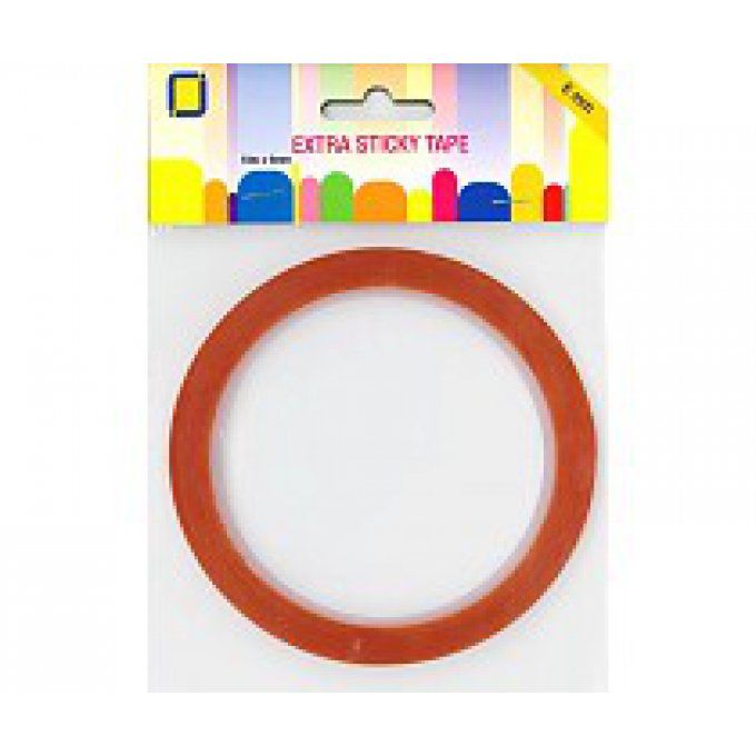 Adhésif, double face, 6mm