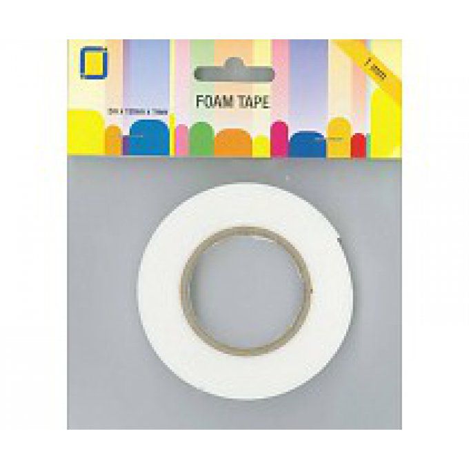 Rouleau de mousse autocollantes, épaisseur 1mm