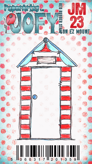 Mini tampon caoutchouc, collection Jofy (23), PaperArtsy