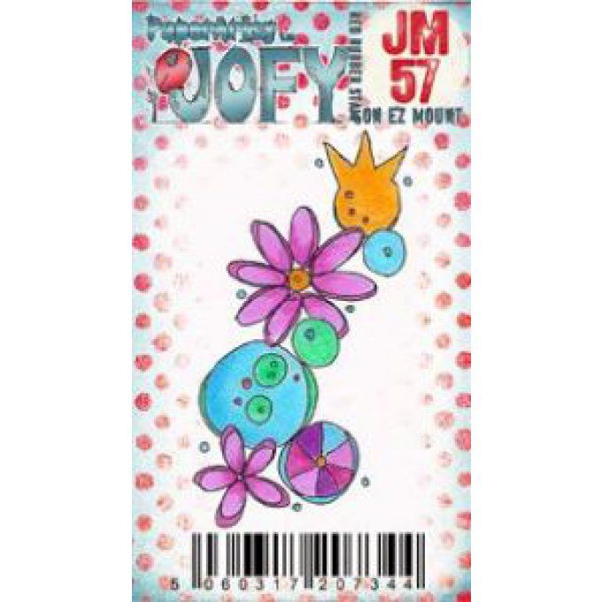 Mini tampon caoutchouc, collection Jofy (57), PaperArtsy