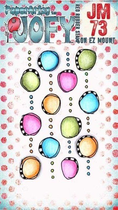 Mini tampon caoutchouc, collection Jofy (73), PaperArtsy 