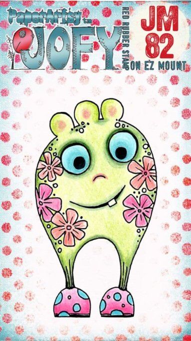 Mini tampon caoutchouc, collection Jofy (82), PaperArtsy