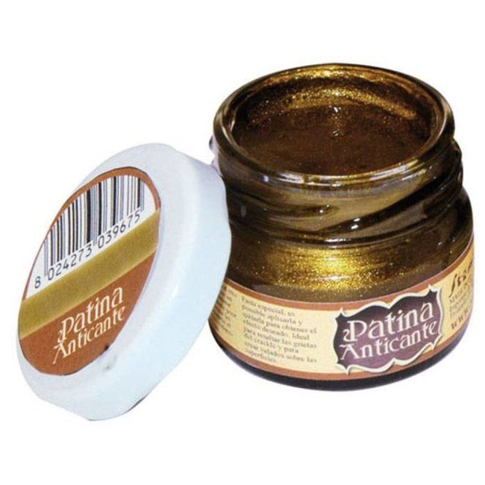 Patine, couleur Old gold, Stamperia
