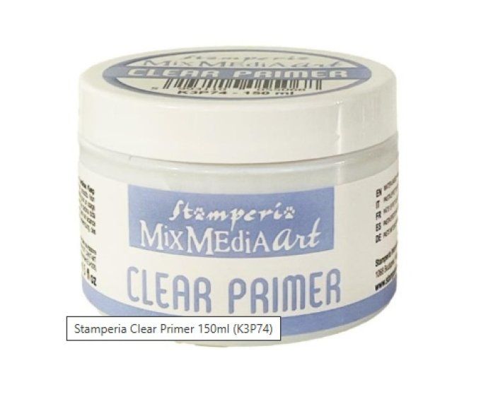 Clear primer, Stamperia, 150ml 