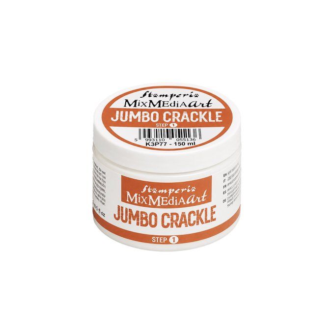 Jumbo crackle - STEP 1, Stamperia, 150ml