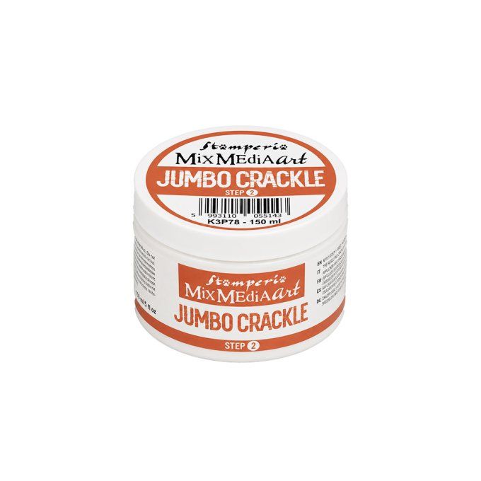 Jumbo crackle - STEP 2, Stamperia, 150ml