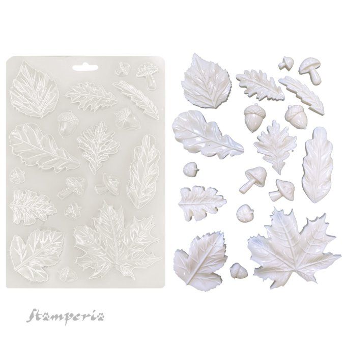 Moule thermoformé, Whispering woods, Stampéria - format A5