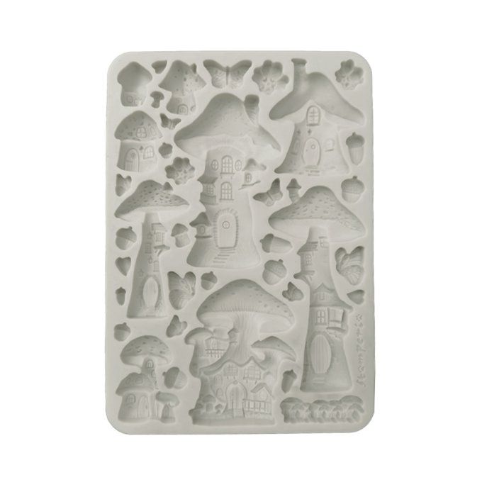 Moule en silicone, Hidden grove,  Stampéria - format A5  - 14.5x21cm