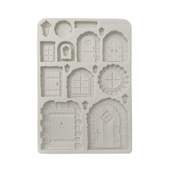 Moule en silicone, Hidden grove,  Stampéria - format A5  - 14.5x21cm 