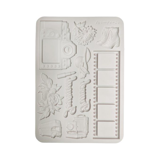 Moule en silicone, Our way,  Stampéria - format A5  - 14.5x21cm