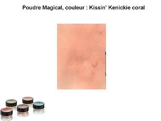 Pigment Magical, Lindy's, Flat, couleur Kissin' kenickie coral  - gamme flat