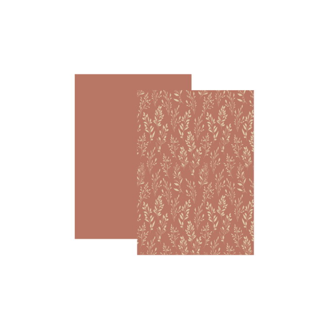 6 feuilles format A4, La clé du bonheur, mes ptits ciseaux - unis et à motifs