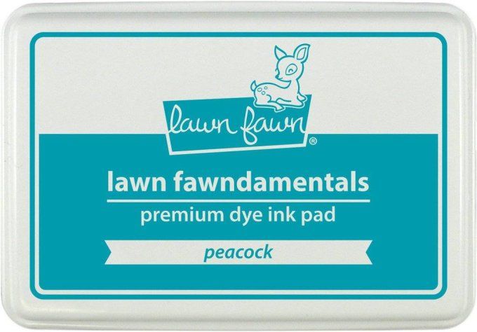 Encre Lawn fawn, premium dye ink , Peacock