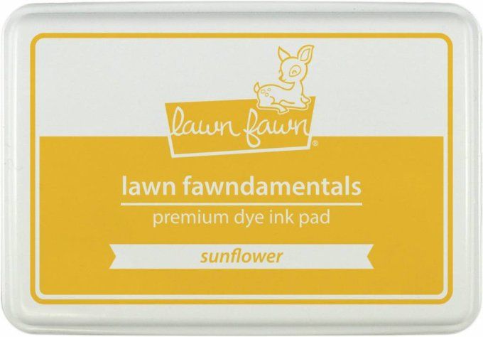 Encre Lawn fawn, premium dye ink , Sunflower