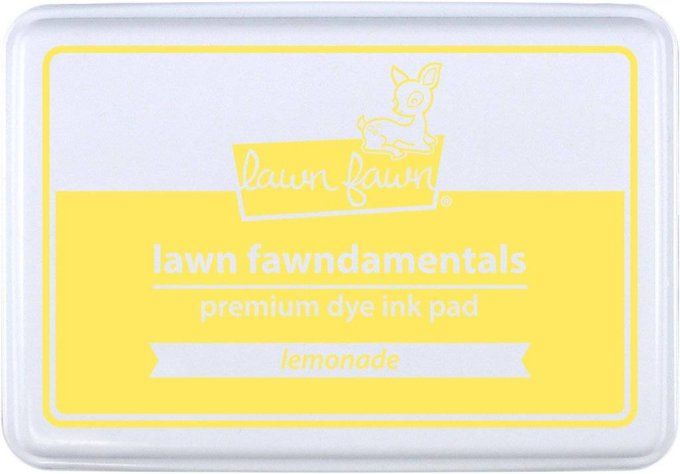 Encre Lawn fawn, premium dye ink , Lemonade