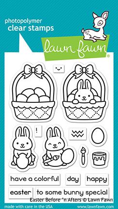 Planche de Tampons, Lawn Fawn - Easter before 'n afters