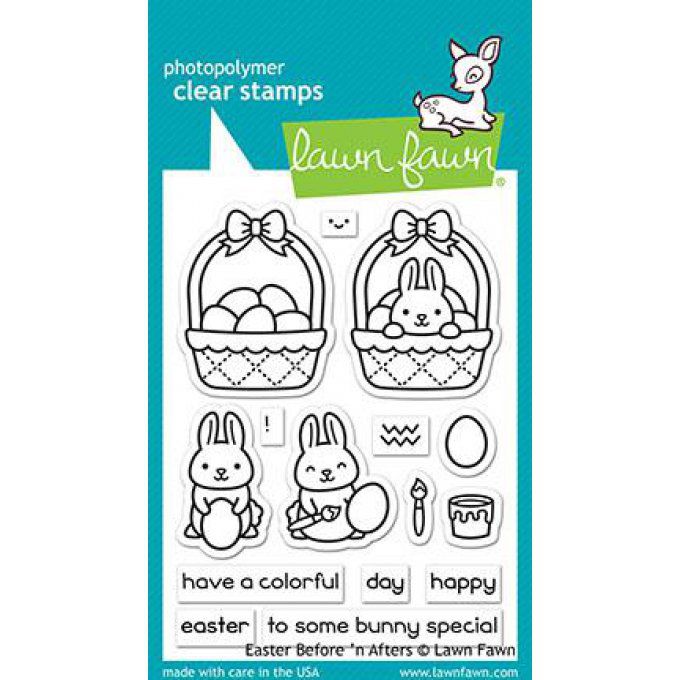 Planche de Tampons, Lawn Fawn - Easter before 'n afters