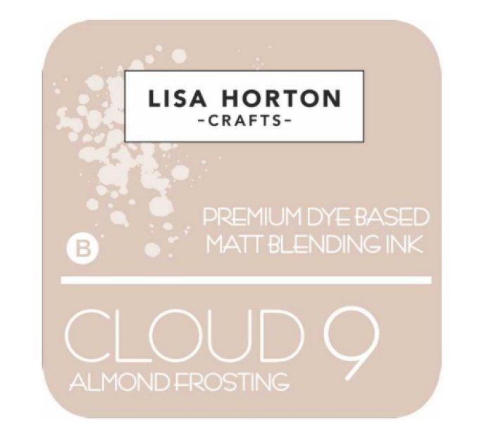 Lisa Horton Craft, cloud 9 - pad encre - Matt Blending ink - couleur Almond frosting, grand pad