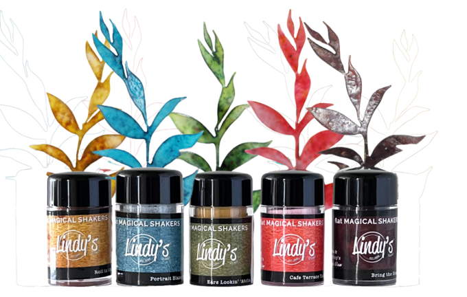 Lot de 5 Pigments Magical shaker, Lindy's, Flat Nuneka  & Frau Pony's - Vinny's view 