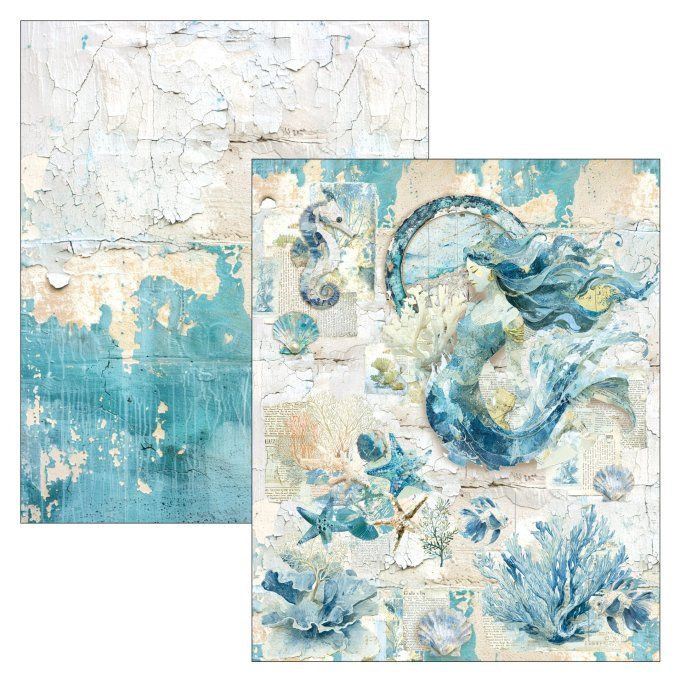 Ciao Bella - Livre Mixed media -  Edge of the Ocean -  A4 Maxi