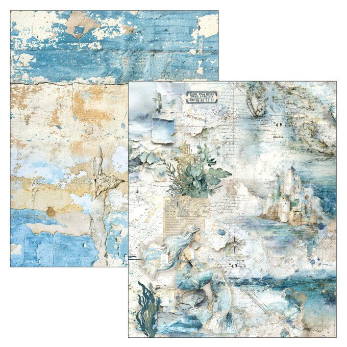 Ciao Bella - Livre Mixed media -  Edge of the Ocean -  A4 Maxi