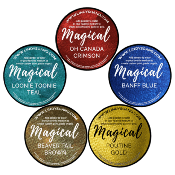 Pigment Magical, Lindy's Stamp Gang - Great white north 