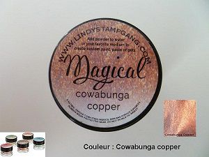 Pigment Magical, Lindy's, couleur Cowabunga copper