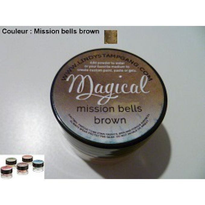 Pigment Magical, Lindy's, couleur Mission bells brown