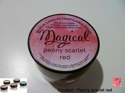 Pigment Magical, Lindy's, couleur Peony scarlet red