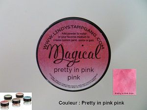 Pigment Magical, Lindy's, couleur Pretty in pink pink