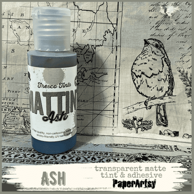 PaperArtsy - Mattint, Ash - 50ml