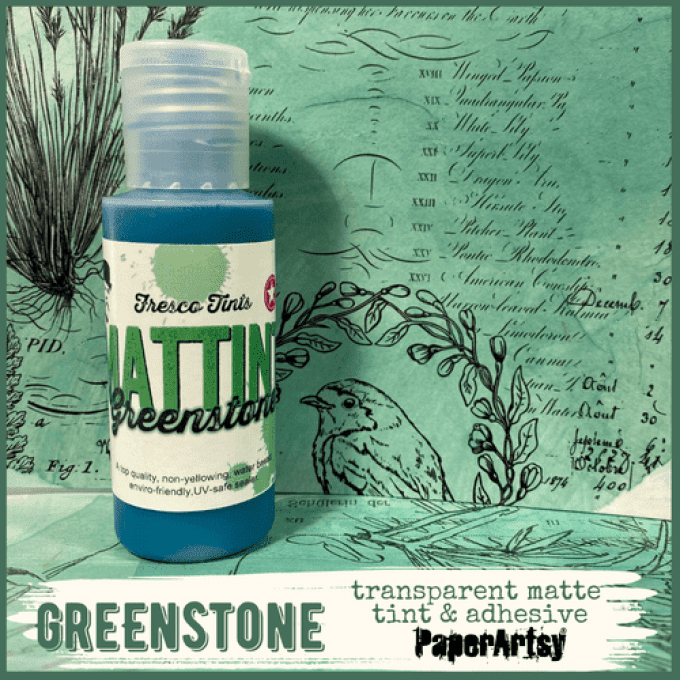 PaperArtsy - Mattint, Greenstone - 50ml