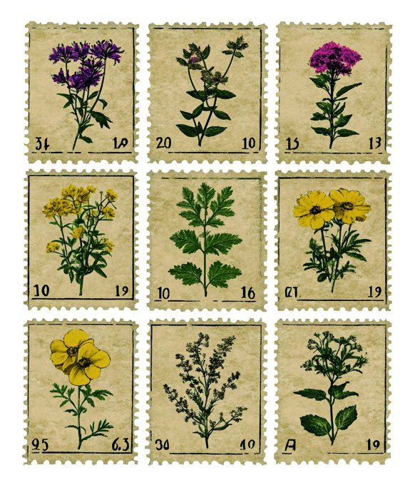 Ciao Bella - Lot de 10 feuilles de dimension 14x12cm - Faraway mail (stickers)