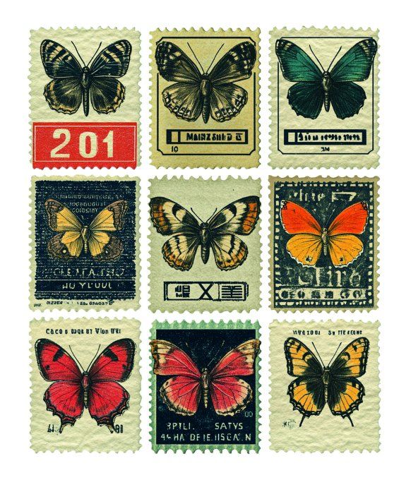 Ciao Bella - Lot de 10 feuilles de dimension 14x12cm - Faraway mail (stickers)