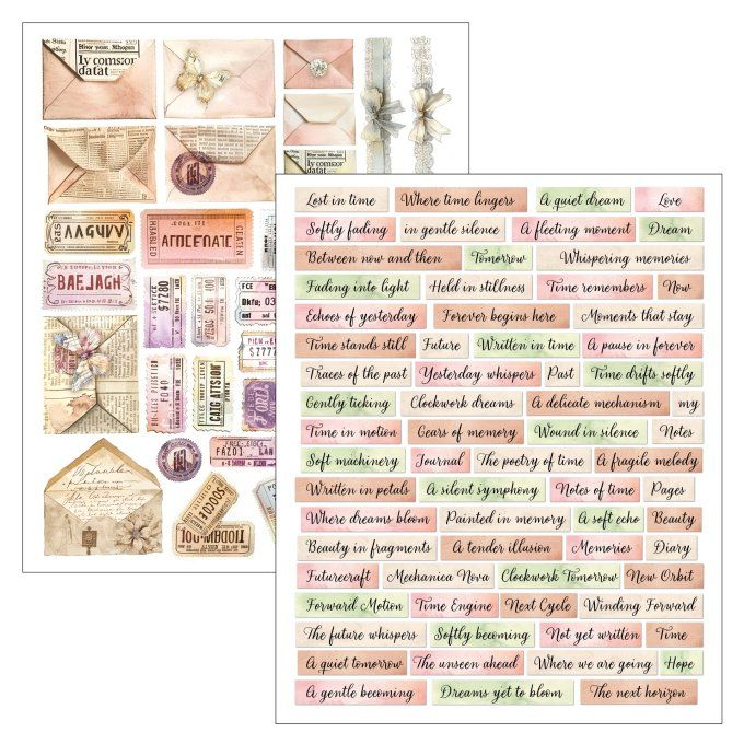 Ciao Bella - Livre Mixed media -  Lost in time -  A4 Maxi 
