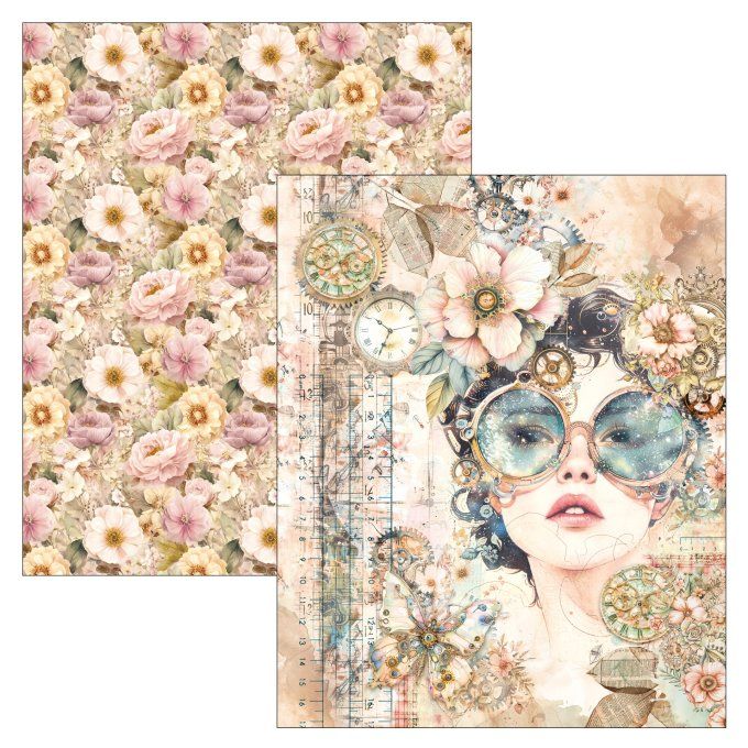 Ciao Bella - Livre Mixed media -  Lost in time -  A4 Maxi 