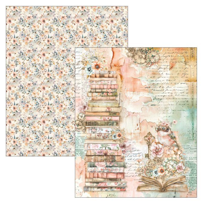 Ciao Bella - Livre Mixed media -  Lost in time -  A4 Maxi 