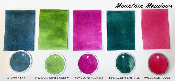Pigment Magical, Lindy's, - Mountain Meadows - gamme flat
