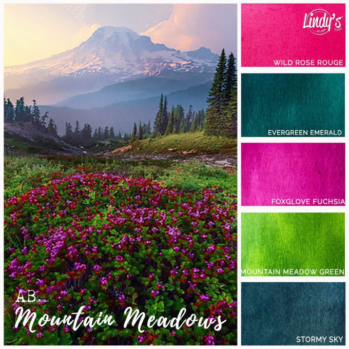 Pigment Magical, Lindy's, - Mountain Meadows - gamme flat