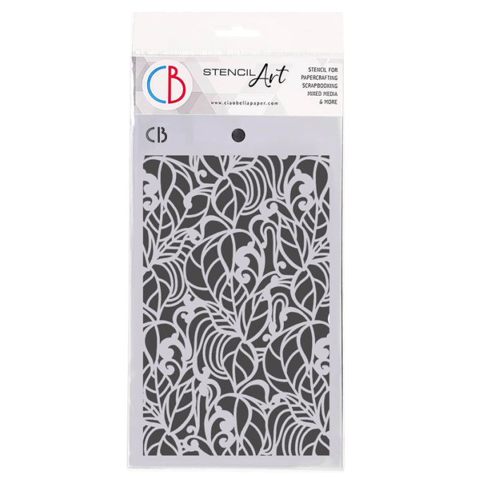 Pochoir, Ciao Bella - Emotion lines - dimension du motif 13x20.5cm environ