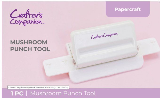 Perforatrice - Crafter's companion - 4 trous forme "champignon" pour anneau