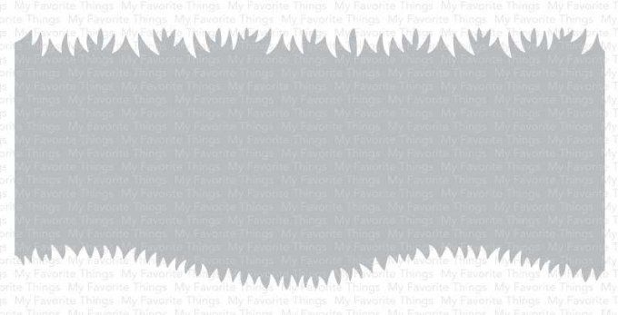 Pochoir - Herbe - My favourite things - 22x10cm environ