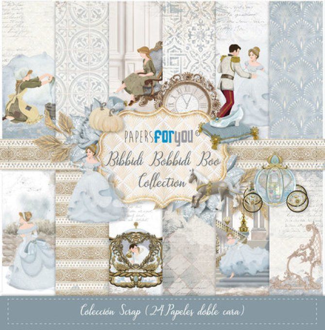 Collection Bibbidi Bobbidi Boo, PapersForYou, 15x15cm - 24 pages