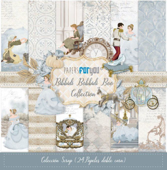 Collection Bibbidi Bobbidi Boo, PapersForYou, 15x15cm - 24 pages