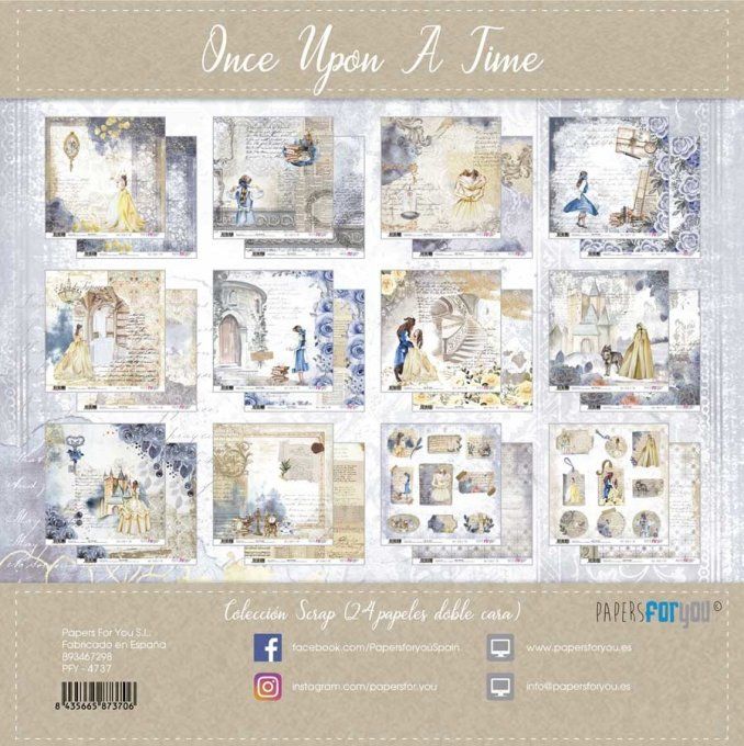 Collection Once Upon a Time, PapersForYou, 15x15cm - 24 pages