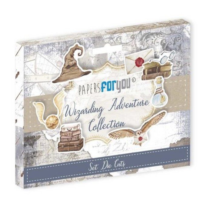 Collection Wizarding adventure, PapersForYou, die-cuts - 28 pièces
