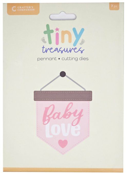 Ensemble de 7 dies, Fanion, Tiny treasures, crafter's companion