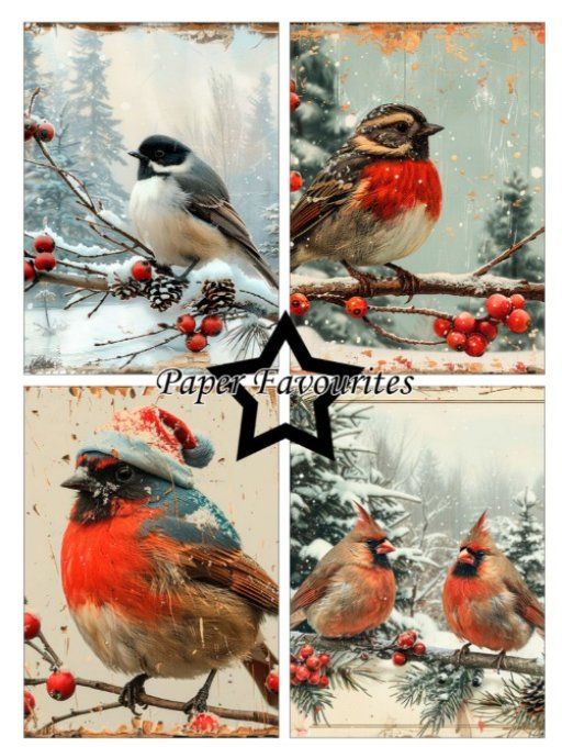 Paper Favourite - format A6 - Silent winter, 200gsm 