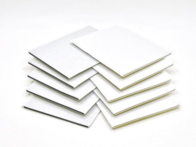 Lot de 10 Feuilles de mousse autocollantes, épaisseur 3mm - dimension 10x13cm