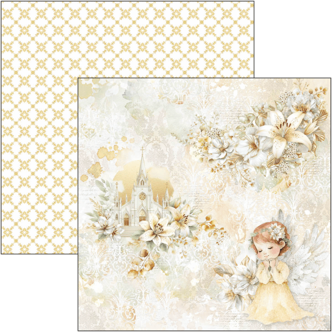 Ciao Bella, collection Blessing day - 30x30cm - 12 feuilles - 190gsm 